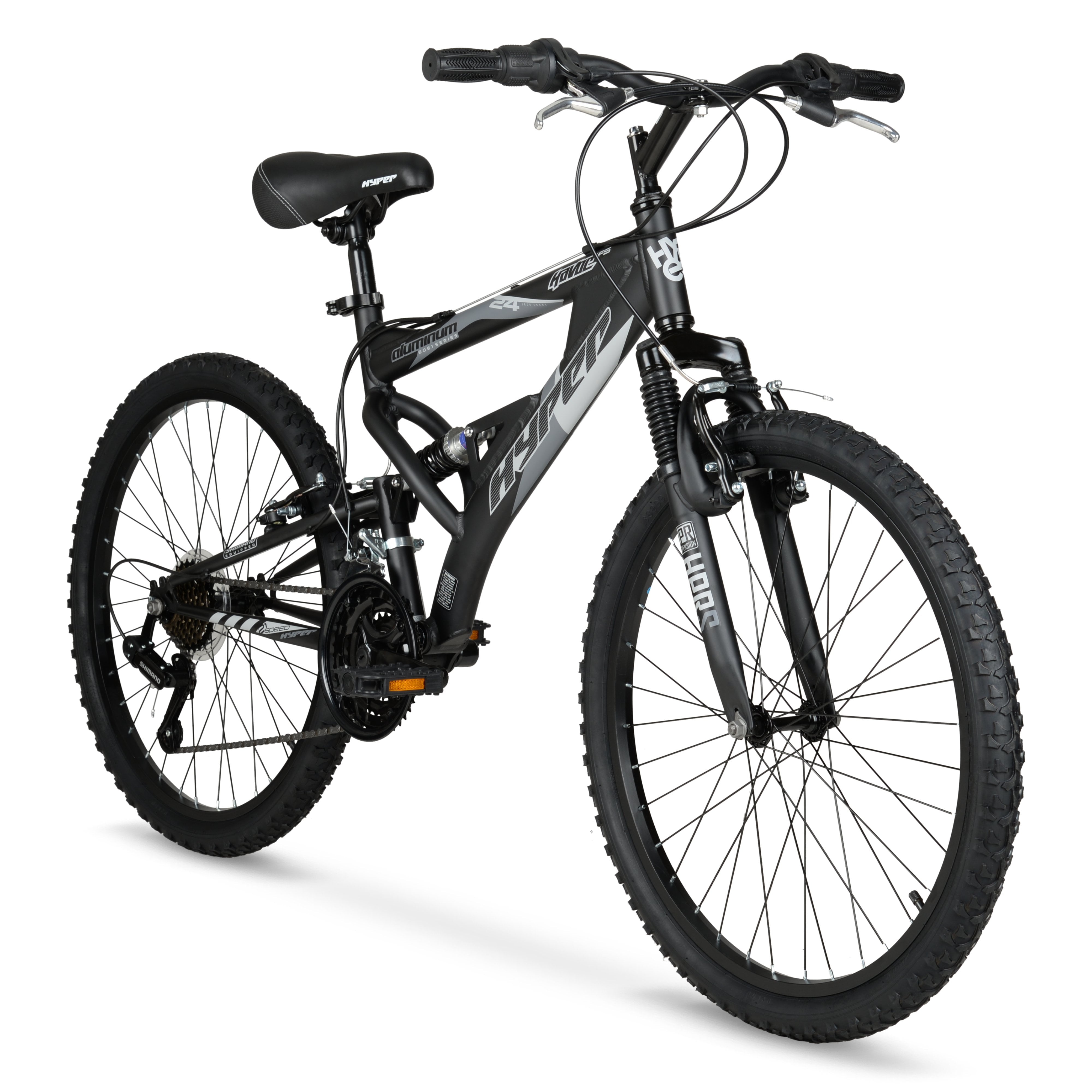 24 Men's Havoc Mountain Bike. Black